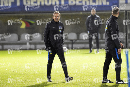 Jürgen Klinsmann beim Hertha BSC Training in Berlin