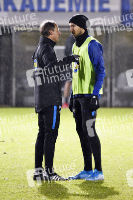 Jürgen Klinsmann beim Hertha BSC Training in Berlin