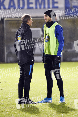 Jürgen Klinsmann beim Hertha BSC Training in Berlin