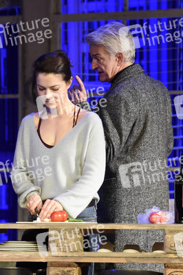 Theaterprobe 'Skylight' in Berlin