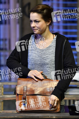 Theaterprobe 'Skylight' in Berlin