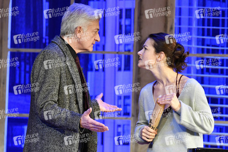 Theaterprobe 'Skylight' in Berlin