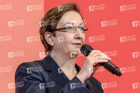 Pressekonferenz zur neuen SPD Führungsspitze in Berlin