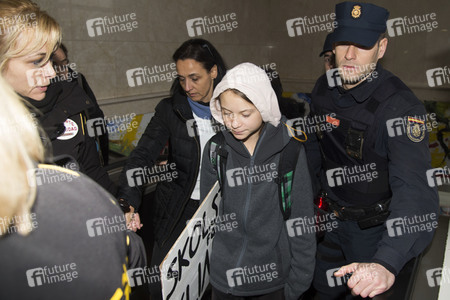 Klimademo am Rande der UN-Klimakonferenz in Madrid