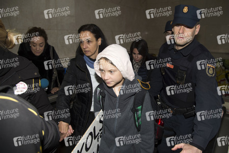 Klimademo am Rande der UN-Klimakonferenz in Madrid