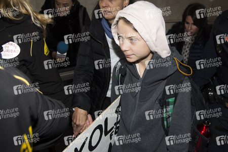 Klimademo am Rande der UN-Klimakonferenz in Madrid