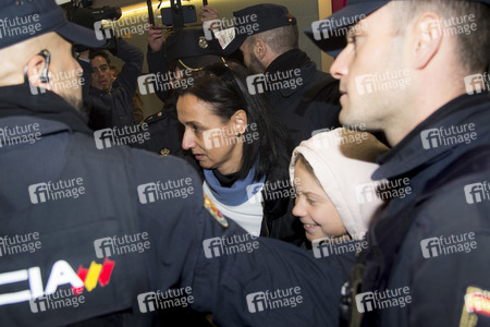Klimademo am Rande der UN-Klimakonferenz in Madrid