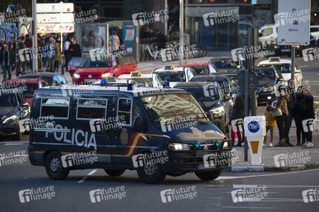 Klimademo am Rande der UN-Klimakonferenz in Madrid