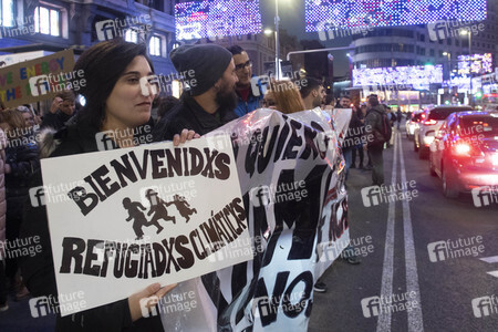Klimademo am Rande der UN-Klimakonferenz in Madrid
