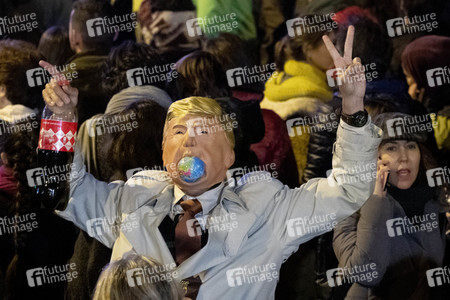 Klimademo am Rande der UN-Klimakonferenz in Madrid