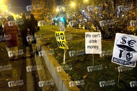 Klimademo am Rande der UN-Klimakonferenz in Madrid