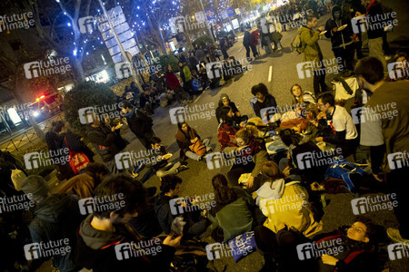 Klimademo am Rande der UN-Klimakonferenz in Madrid