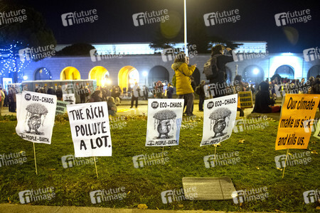Klimademo am Rande der UN-Klimakonferenz in Madrid