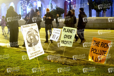 Klimademo am Rande der UN-Klimakonferenz in Madrid