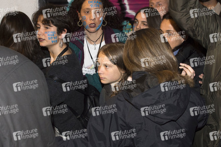 Klimademo am Rande der UN-Klimakonferenz in Madrid