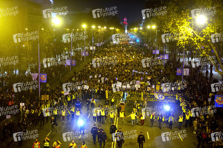 Klimademo am Rande der UN-Klimakonferenz in Madrid