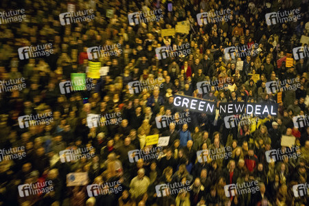 Klimademo am Rande der UN-Klimakonferenz in Madrid