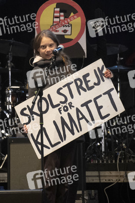 Klimademo am Rande der UN-Klimakonferenz in Madrid