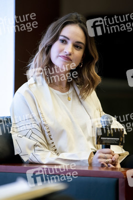 Podiumsgespräch mit Lily James, International Film Festival & Awards Macao 2019