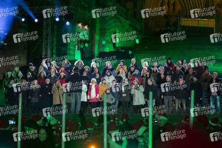 TV-Show 'Weihnachten bei uns' in Erfurt