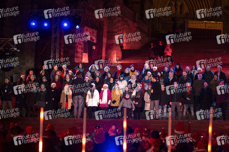 TV-Show 'Weihnachten bei uns' in Erfurt