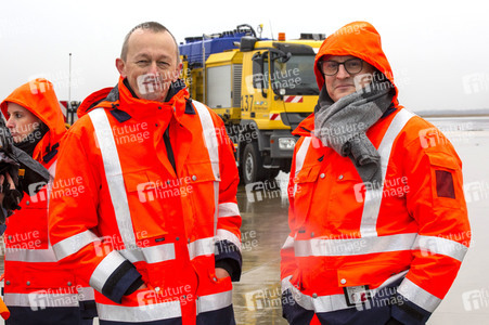 Präsentation des Winter-Fuhrparks des Flughafens Köln Bonn