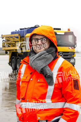 Präsentation des Winter-Fuhrparks des Flughafens Köln Bonn