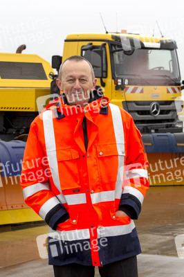 Präsentation des Winter-Fuhrparks des Flughafens Köln Bonn