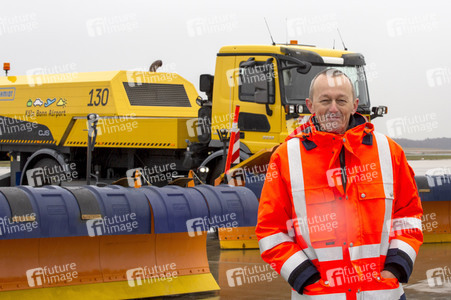 Präsentation des Winter-Fuhrparks des Flughafens Köln Bonn