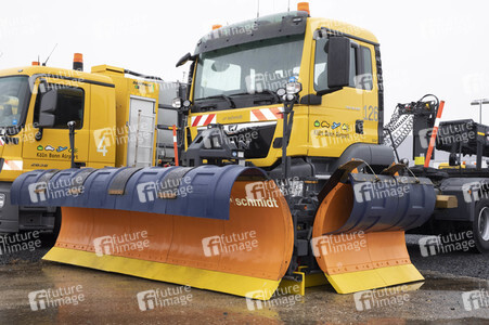 Präsentation des Winter-Fuhrparks des Flughafens Köln Bonn