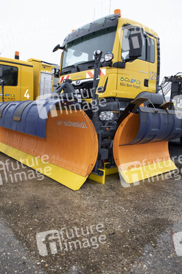 Präsentation des Winter-Fuhrparks des Flughafens Köln Bonn