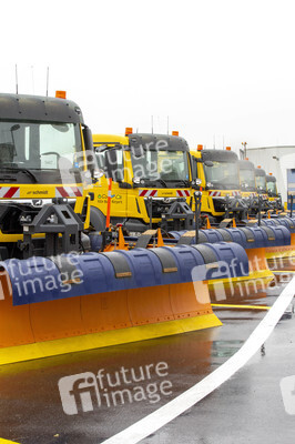 Präsentation des Winter-Fuhrparks des Flughafens Köln Bonn