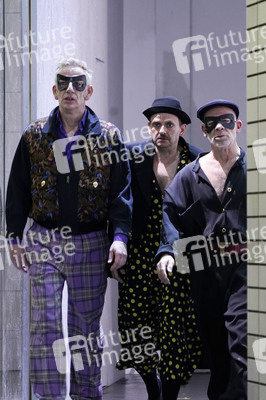 Theaterprobe '(Life on earth can be sweet) Donna' in Berlin