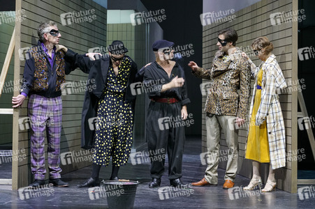 Theaterprobe '(Life on earth can be sweet) Donna' in Berlin