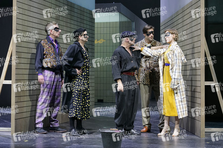 Theaterprobe '(Life on earth can be sweet) Donna' in Berlin