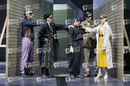 Theaterprobe '(Life on earth can be sweet) Donna' in Berlin