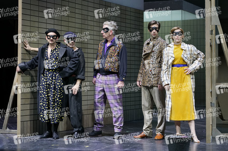 Theaterprobe '(Life on earth can be sweet) Donna' in Berlin