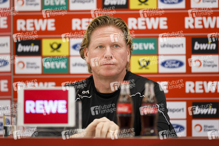 Pressekonferenz des 1. FC Köln in Köln