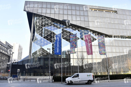 Schlüsselübergabe Axel-Springer-Neubau in Berlin