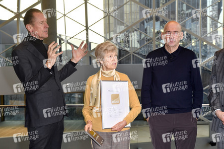 Schlüsselübergabe Axel-Springer-Neubau in Berlin