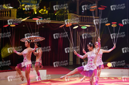 Generalprobe '16. Original Roncalli Weihnachtscircus' in Berlin