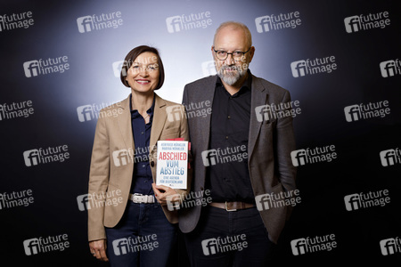 Photoshooting mit Herfried Münkler und Marina Münkler