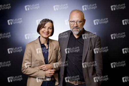 Photoshooting mit Herfried Münkler und Marina Münkler