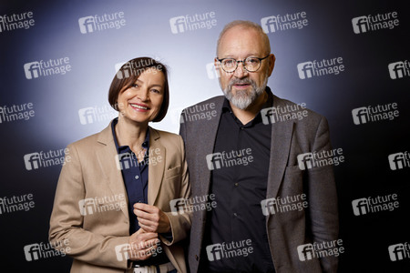 Photoshooting mit Herfried Münkler und Marina Münkler