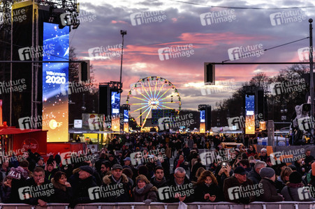 Silvesterparty-Probe in Berlin
