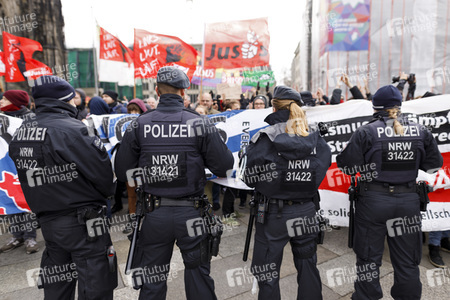 Demonstration gegen den WDR
