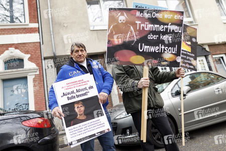 Demonstration gegen den WDR