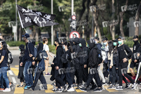 Protest gegen Parallelhandel in Hongkong
