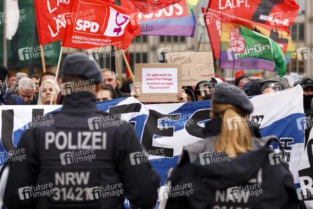 Demonstration gegen den WDR