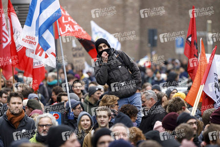 Demonstration gegen den WDR